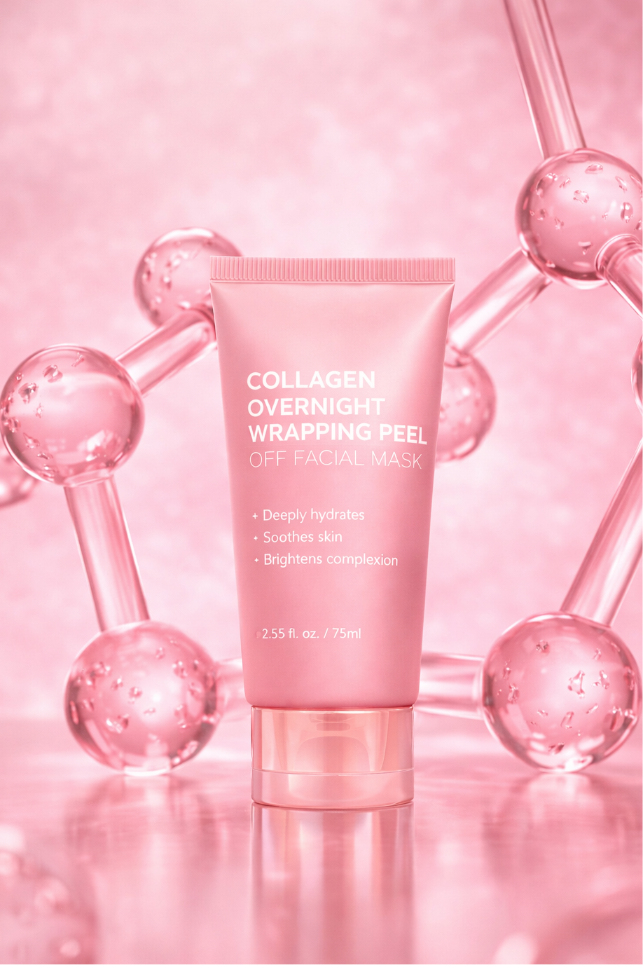 ✨ Masque de Nuit au Collagène – Hydratation & Éclat ✨