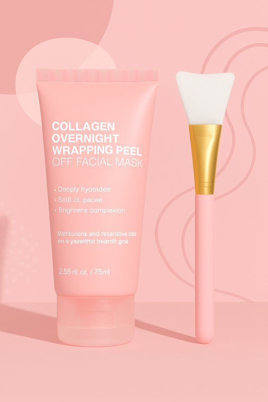 ✨ Masque de Nuit au Collagène – Hydratation & Éclat ✨